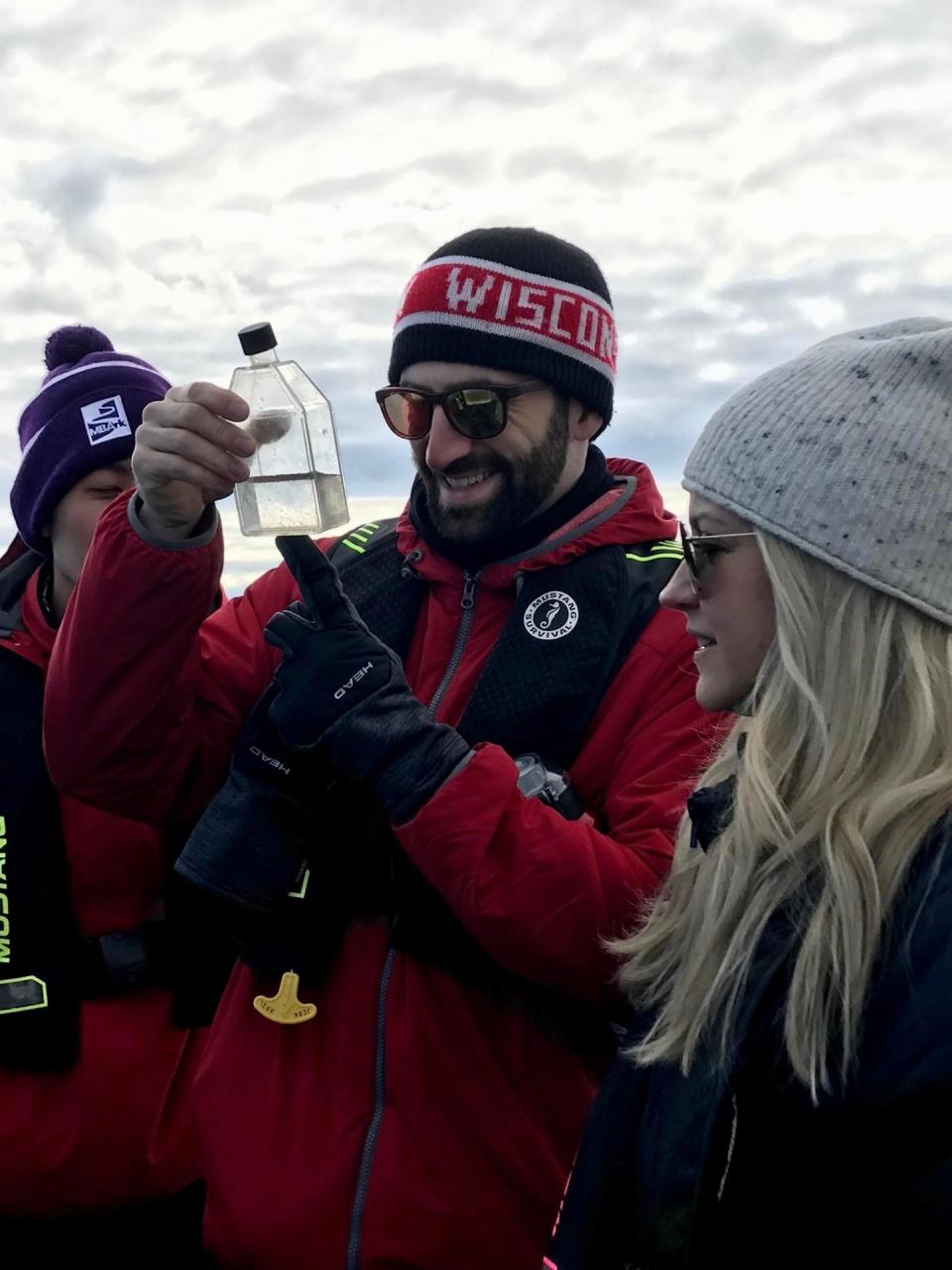 Patrick Rosenberg and mysis shrimp