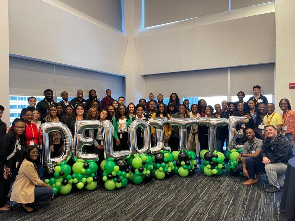 Deloitte's HBCU Accelerate Summit group photo 