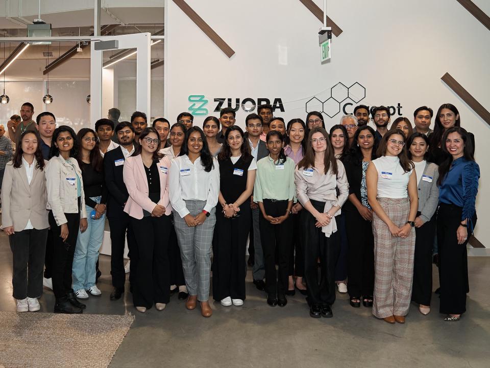 UC Davis students at Zuora and Corcept offices